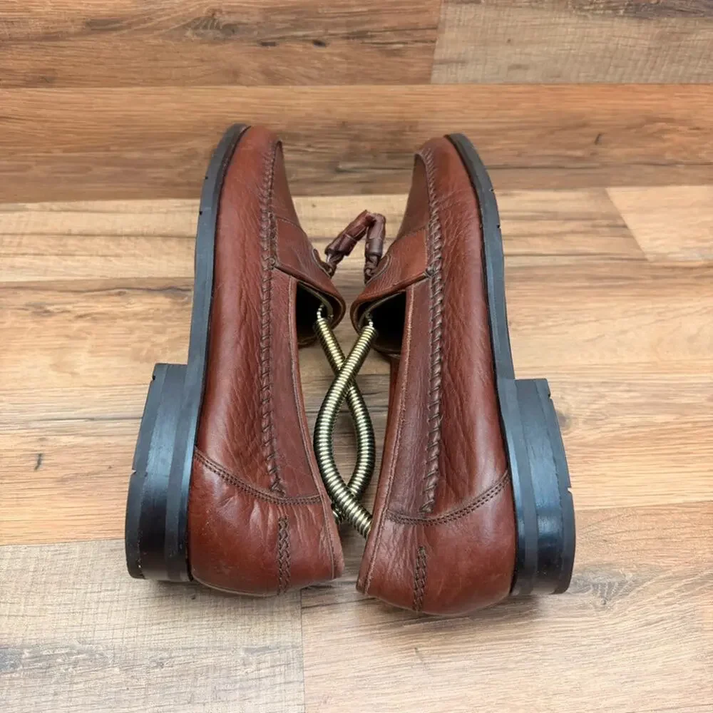 Allen Edmonds  Size 11.5D Camden Tasseled Brown Loafer shoes Made in US